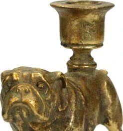 HD Collection Kandelaar Zoo Goud 12 X 6,5 X 11,2 Cm -Lauraa Winkel 8719533168089 04