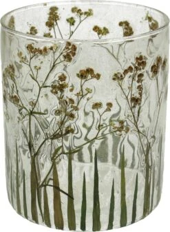 HD Collection Waxinelichthouder Berm Transparant D 10 H 13 Cm