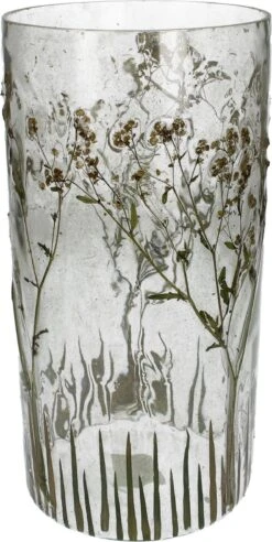 HD Collection Waxinelichthouder Berm Transparant D 15 H 30 Cm