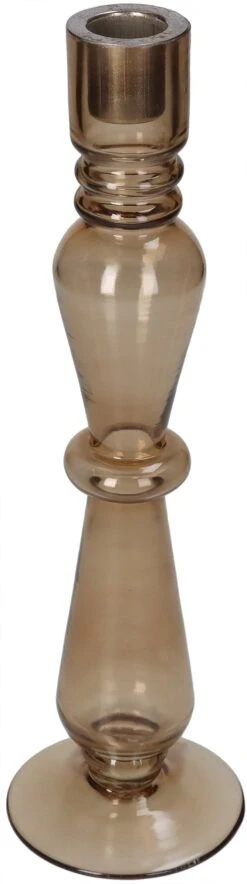 HD Collection Kandelaar Bruin D 7,7 H 27 Cm