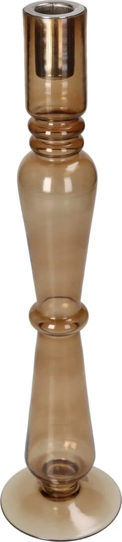 HD Collection Kandelaar Bruin D 8,9 H 37 Cm