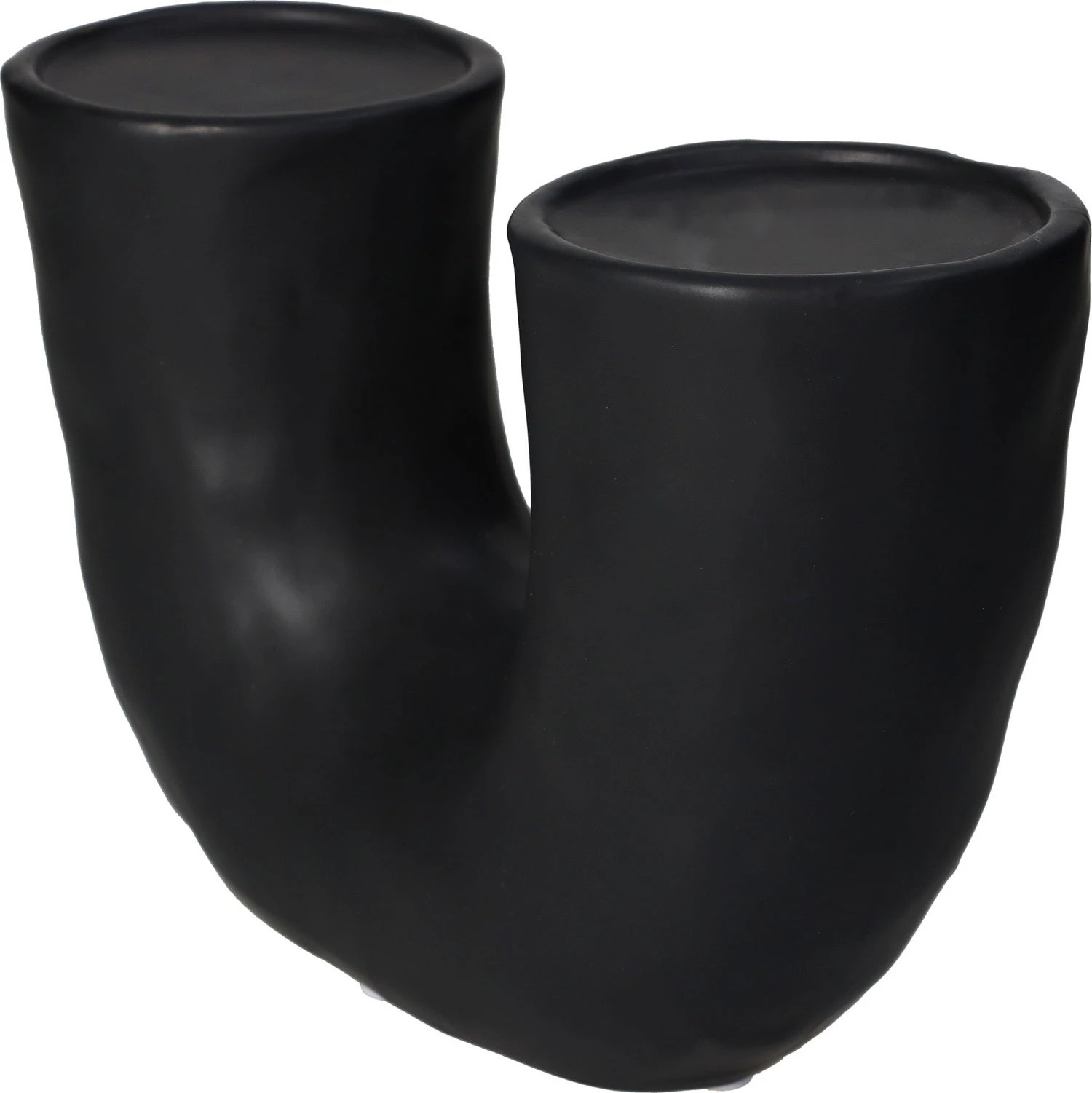 HD Collection Kandelaar Zwart 23 X 9 X 15,5 Cm 4 HD Collection Kandelaar Zwart 23 X 9 X 15,5 Cm - Afbeelding 2