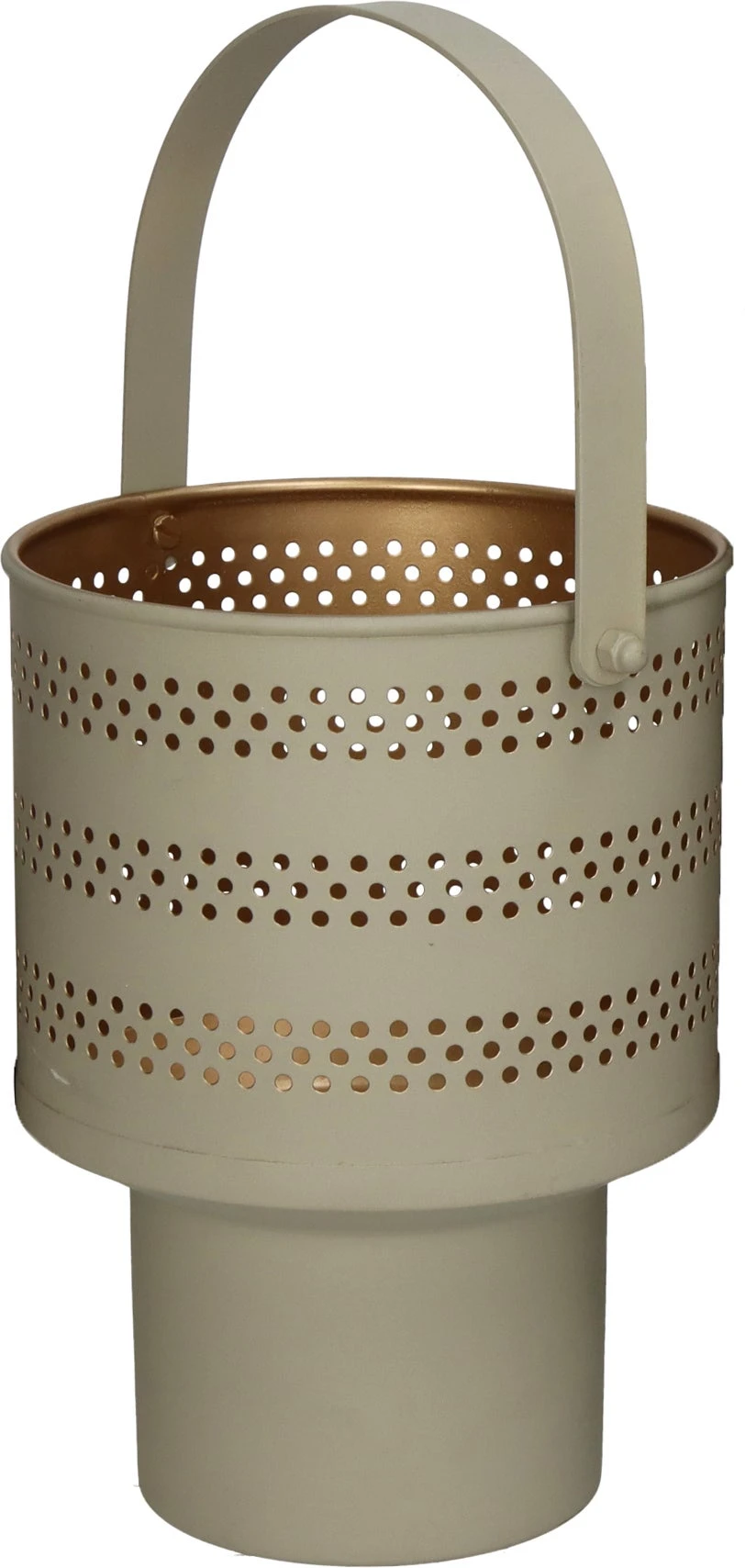 HD Collection Waxinelichthouder Op Voet Beige 17 X 15 X 19 Cm 3 HD Collection Waxinelichthouder Op Voet Beige 17 X 15 X 19 Cm