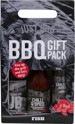 Not Just BBQ Cadeauverpakking Vis 3-delig