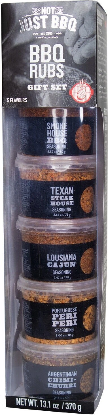 Not Just BBQ Rubs Cadeauset 3 Not Just BBQ Rubs Cadeauset