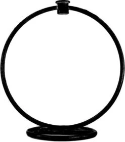 Dijk Natural Collections Kandelaar Rollo Zwart 28 X 16 X 30,5 Cm