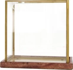 Dijk Natural Collections Kaarsenplateau Goud 18,5 X 12,5 X 18 Cm