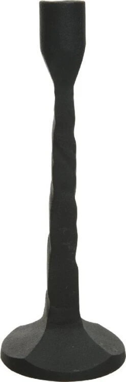 Decoris Kandelaar Zwart D 10,5 H 38 Cm