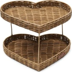 Rivièra Maison Etagère Rustic Rattan Naturel 31 X 35 X 23 Cm