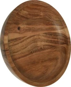 Decoris Serveerschaal Naturel D 22 H 4 Cm