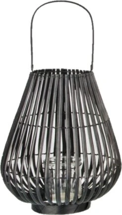 Intratuin Windlicht Jack Zwart D 26 H 36 Cm