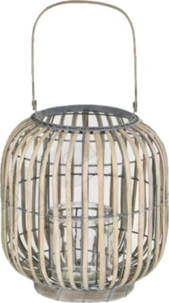 Intratuin Windlicht Jack Naturel D 22 H 29 Cm