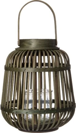 Intratuin Windlicht Groen D 20 H 23 Cm