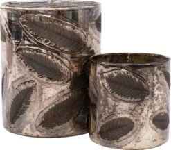 Intratuin Waxinelichthouder Blad Zilver D 12 H 12 Cm -Lauraa Winkel 8720196097708 02