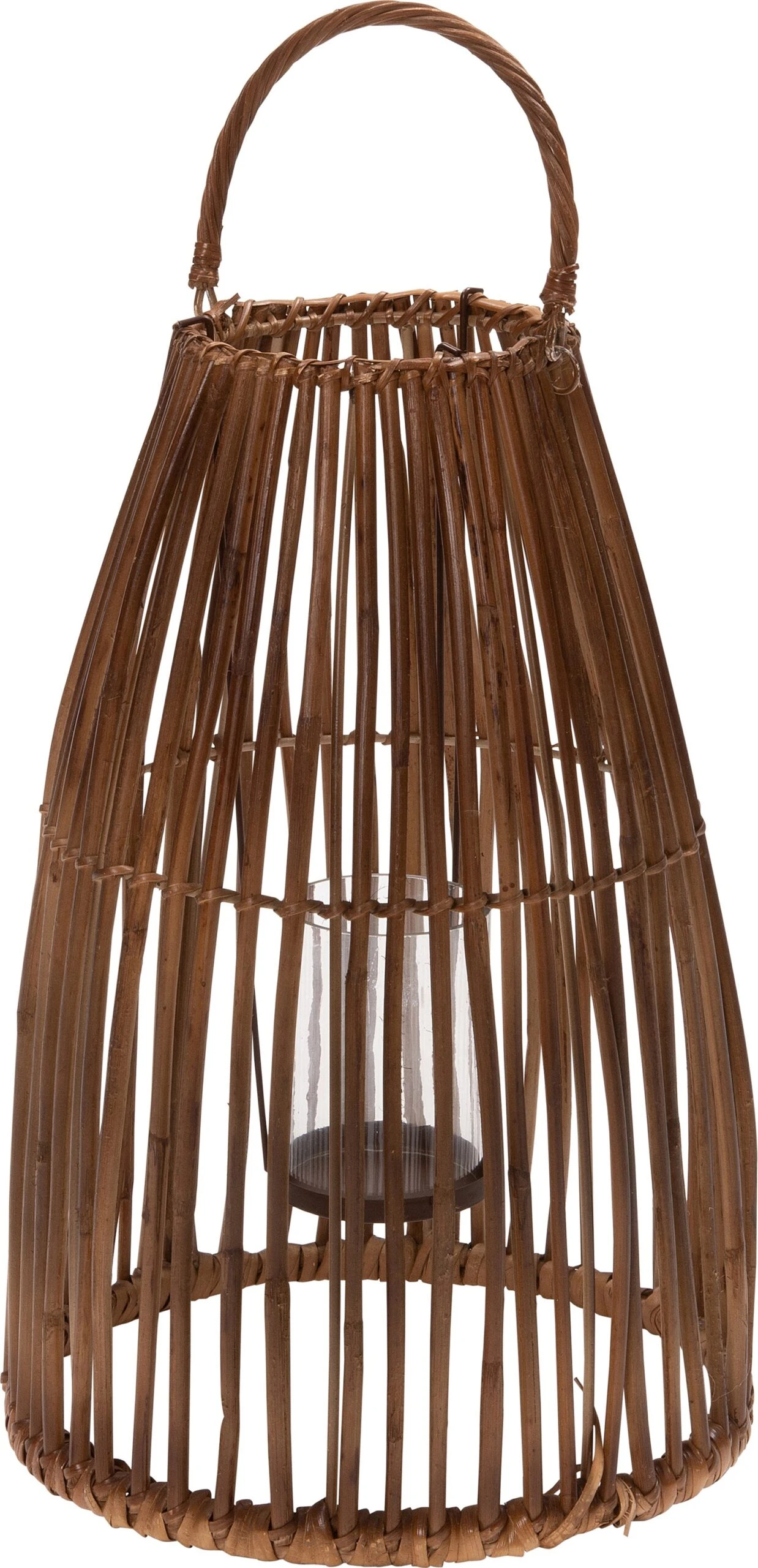 Intratuin Windlicht Riet Bruin D 23 H 33 Cm 3 Intratuin Windlicht Riet Bruin D 23 H 33 Cm