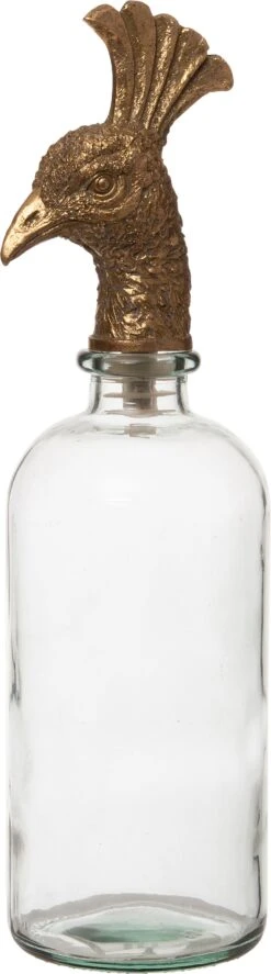 Intratuin Voorraadpot Pauw Goud 11,5 X 11 X 38,5 Cm