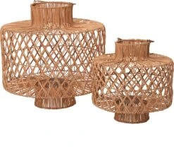 Intratuin Windlicht Floor Naturel D 35 H 35 Cm -Lauraa Winkel 8720196179800 02