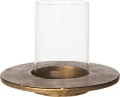 Intratuin Windlicht Alta Goud D 18 H 13,5 Cm