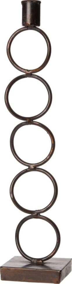 Intratuin Kandelaar Troms Bruin D 9 H 41 Cm