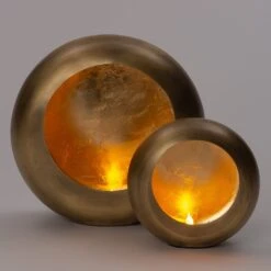 Intratuin Waxinelichthouder Vic Goud D 16 H 7 Cm -Lauraa Winkel 8720196189847 1