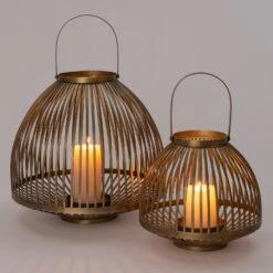 Intratuin Windlicht Xam Goud D 26 H 23,3 Cm 5 Intratuin Windlicht Xam Goud D 26 H 23,3 Cm -Lauraa Winkel 8720196189960 1