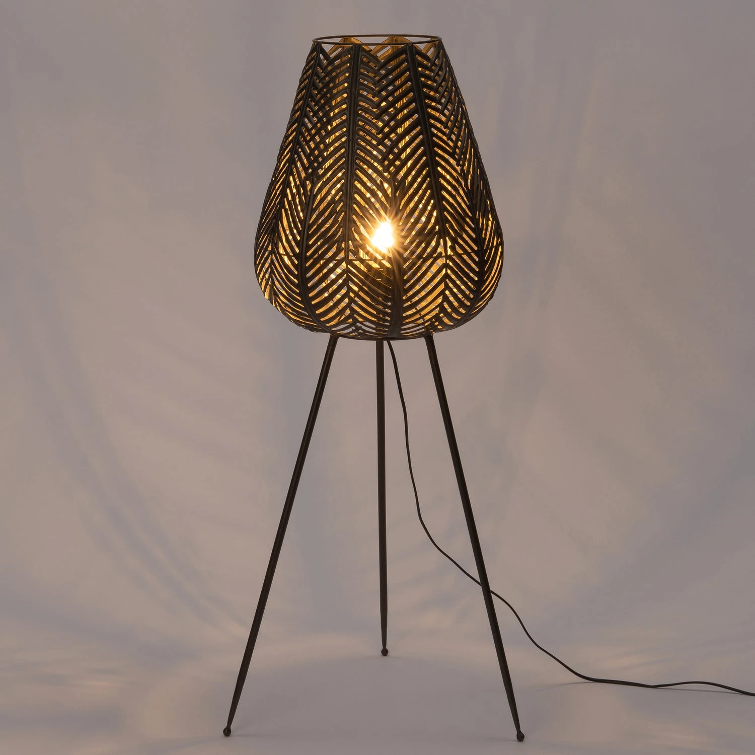 Intratuin Vloerlamp Gyan Zwart D 35,5 H 98,5 Cm 4 Intratuin Vloerlamp Gyan Zwart D 35,5 H 98,5 Cm - Image 2