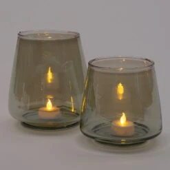 Intratuin Waxinelichthouder Len Groen D 15 H 16 Cm -Lauraa Winkel 8720196264803 1