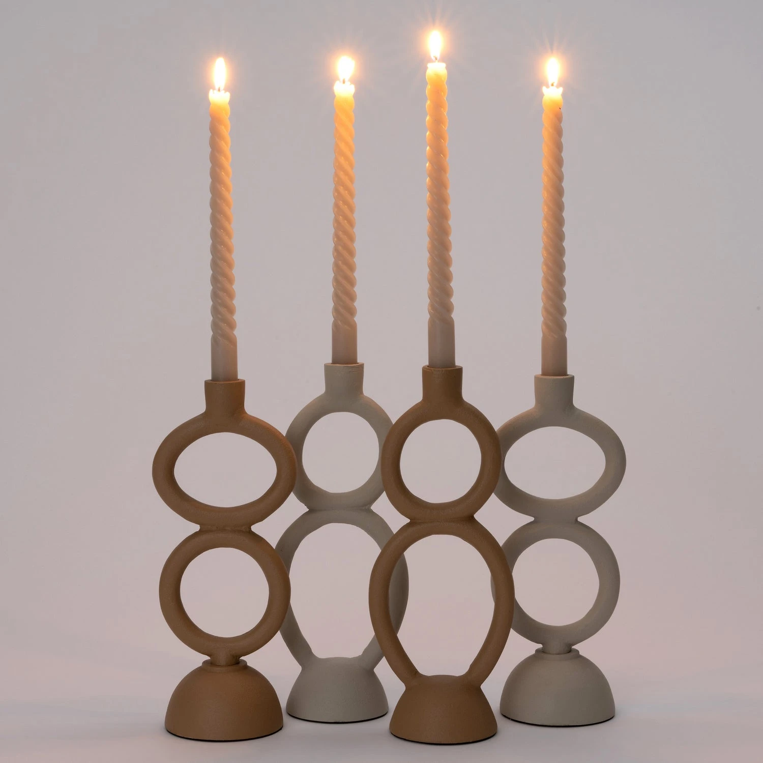 Intratuin Kandelaar Indy Wit 11 X 8 X 27 Cm 5 Intratuin Kandelaar Indy Wit 11 X 8 X 27 Cm - Image 3