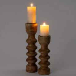 Intratuin Kandelaar Javi Naturel D 10 H 30 Cm -Lauraa Winkel 8720196353361 1