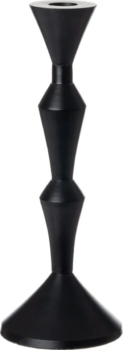 Intratuin Kandelaar Elija Zwart D 10 H 23,5 Cm
