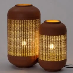 Intratuin Tafellamp Elo Bruin D 24 H 44 Cm -Lauraa Winkel 8720196356928 1