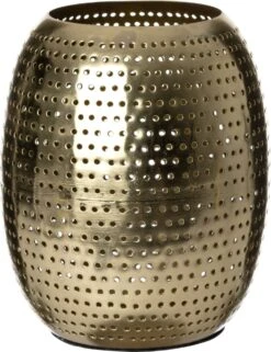 Intratuin Waxinelichthouder Goru Goud D 12 H 16,5 Cm