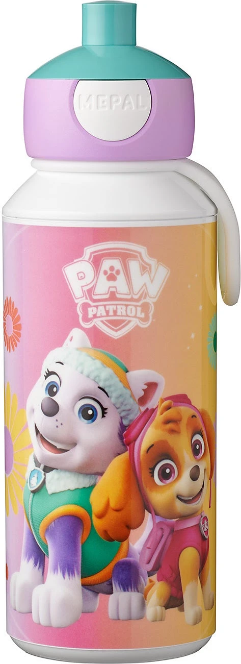 Mepal Drinkfles Pop-up Paw Patrol Girls 3 Mepal Drinkfles Pop-up Paw Patrol Girls