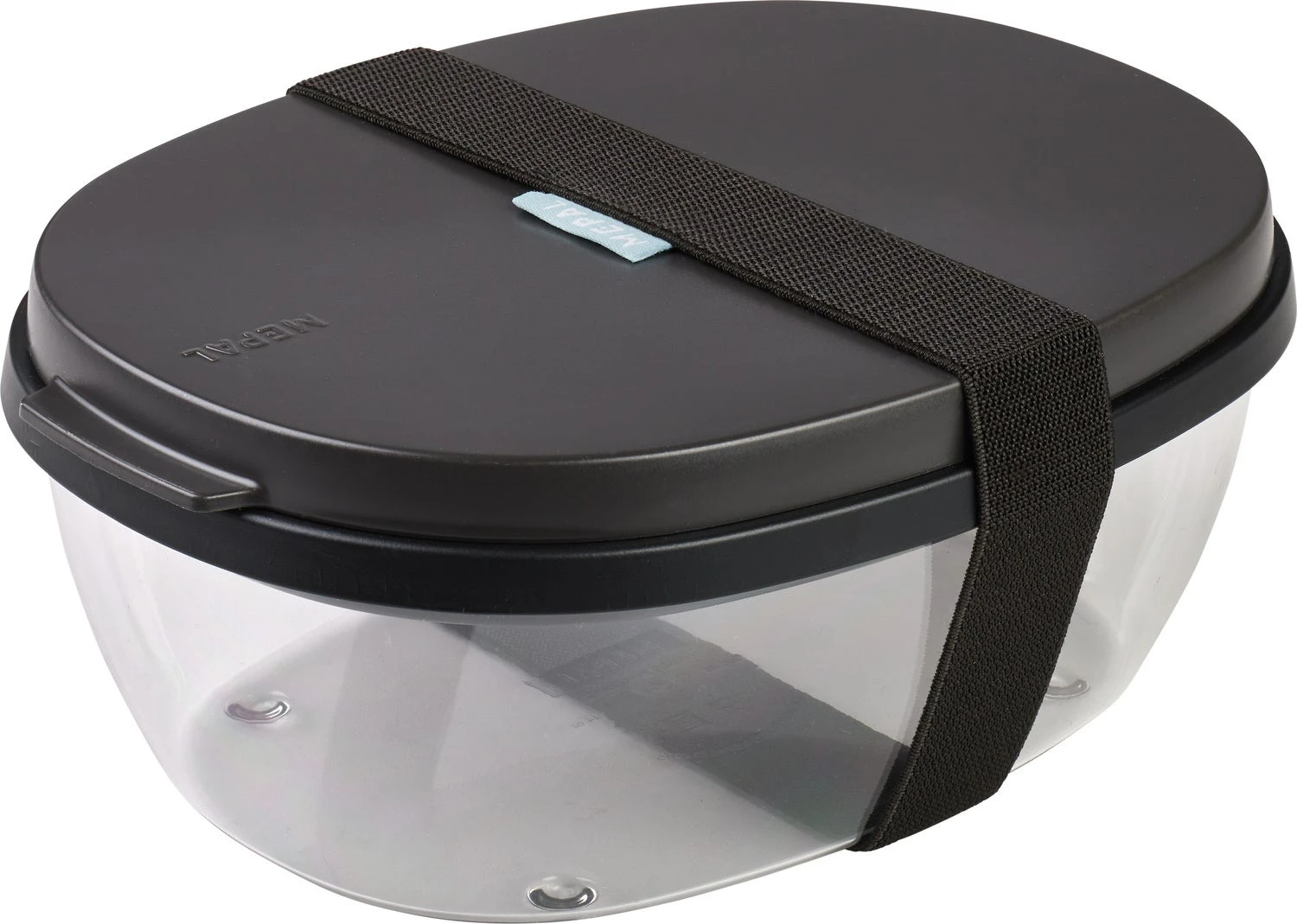 Mepal Saladbox Ellipse Zwart 17,5 X 9,5 X 25,5 Cm 3 Mepal Saladbox Ellipse Zwart 17,5 X 9,5 X 25,5 Cm