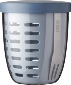 Mepal Fruit & Veggie Pot Ellipse Grijs D 10,7 H 12,7 Cm