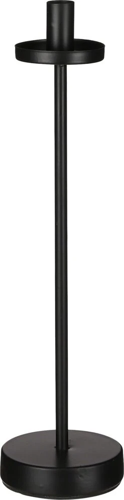 House Of Seasons Kandelaar Coline Zwart 10 X 10 X 39 Cm