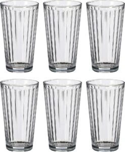 Mica Decorations Drinkglas Aqua 510 Ml 6 Stuks