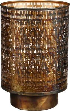 Mica Decorations Waxinelichthouder Harmony Goud D 20,5 H 30,5 Cm