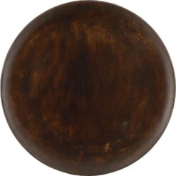 Mica Decorations Bord Duko Bruin D 30 Cm