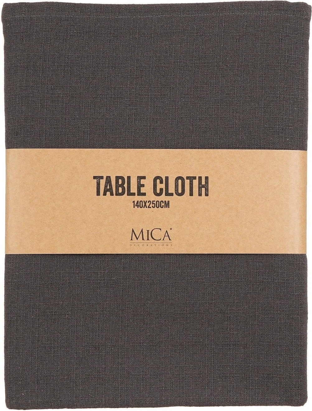 Mica Decorations Tafelkleed Villia Grijs 250 X 140 Cm 4 Mica Decorations Tafelkleed Villia Grijs 250 X 140 Cm - Image 2