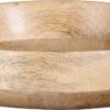 Mica Decorations Serveerschaal Tomar Bruin D 20 H 4,5 Cm -Lauraa Winkel 8720362180654 0