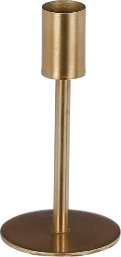 Mica Decorations Kandelaar Goud D 7 H 14 Cm