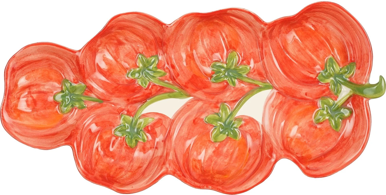 Mica Decorations Bord Tomaten Rood 31 X 15 X 3,5 Cm 3 Mica Decorations Bord Tomaten Rood 31 X 15 X 3,5 Cm