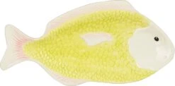 Mica Decorations Serveerschaal Vis Geel 29 X 14 X 2 Cm