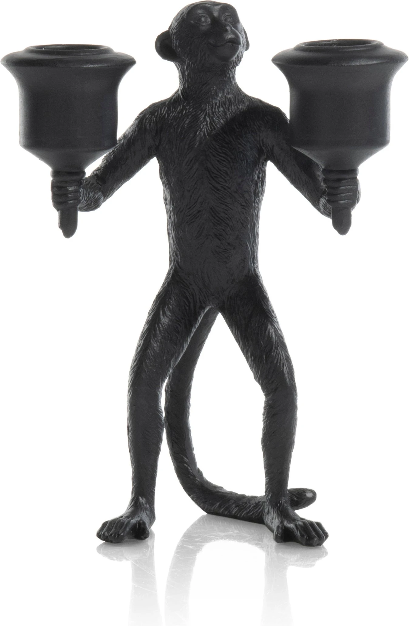 Coco Maison Kandelaar Baba Zwart 14 X 11 X 24 Cm 3 Coco Maison Kandelaar Baba Zwart 14 X 11 X 24 Cm